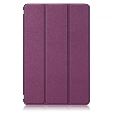 Samsung TAB S7 FE/ S7+/ S8+ violetinis TRIFOLD dėklas 9