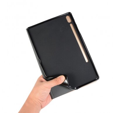 Samsung Tab S8 ULTRA / S9 ULTRA / S10 ULTRA 14.6" black SMART COVER dėklas 4
