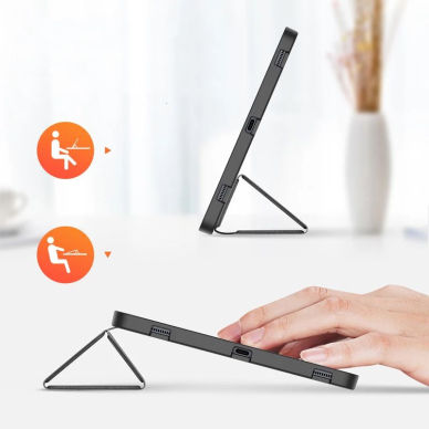 Samsung TAB S8 ULTRA / S9 ULTRA / S10 ULTRA 14.6" Black DUX DUCIS DOMO TRIFOLD dėklas 5