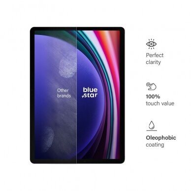 Samsung TAB S9+ / S9 FE+ / S10+ 12.4" apsauginis stiklas 4