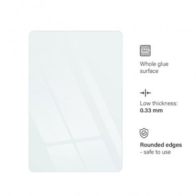 Samsung TAB S9+ / S9 FE+ / S10+ 12.4" apsauginis stiklas 7