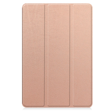 Samsung TAB S8 ULTRA / S9 ULTRA / S10 ULTRA 14.6" rose gold silikoninis S PEN TRIFOLD dėklas 2