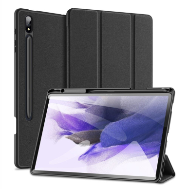 Samsung TAB S9+ / S9 FE+ / S10+ 12.4" Black DUX DUCIS DOMO TRIFOLD dėklas