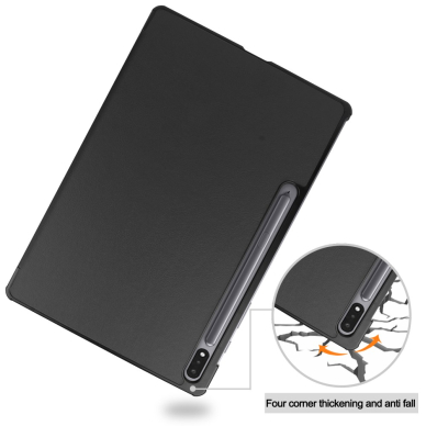 Samsung TAB S9+ / S9 FE+ / S10+ 12.4" black TRIFOLD dėklas 6