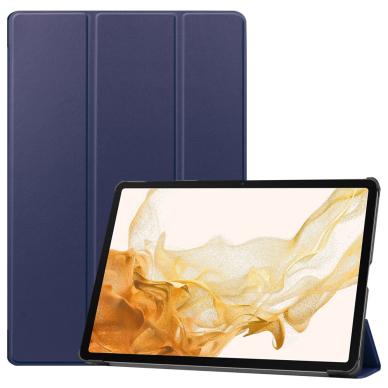 Samsung TAB S9+ / S9 FE+ / S10+ 12.4" blue TRIFOLD dėklas