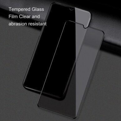 Samsung Xcover 6 PRO black pilnas 5D stiklas 5