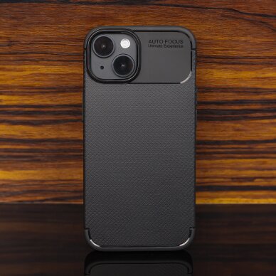 Samsung Xcover 7 juoda Carbon Fiber nugarėlė 9