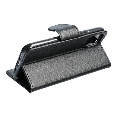 Samsung Xcover3 juodas Fancy diary dėklas 2