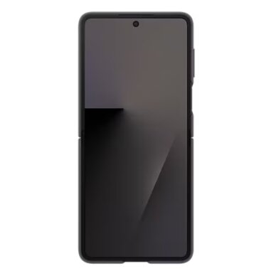 Samsung Z FLIP7 5G Black Original Silicone Ring nugarėlė EF-PF766TBE 2