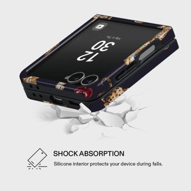 Samsung Z FLIP7 5G Cougar Tough BURGA nugarėlė 1