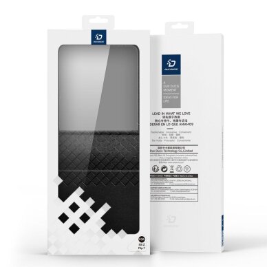 Samsung Z Flip7 5G juoda Dux Ducis Bril nugarėlė 2