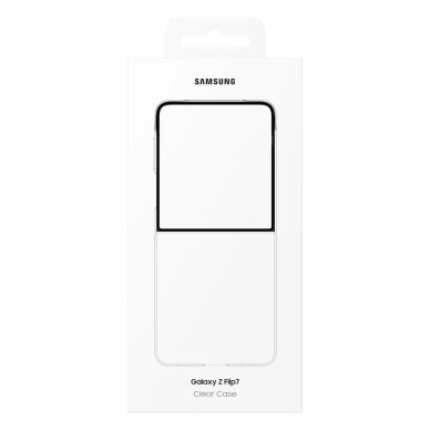 Samsung Z FLIP7 5G skaidri originali nugarėlė EF-AF766CTE 1