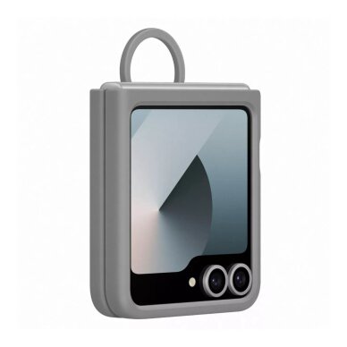 Samsung Z FLIP7 FE 5G / Z FLIP6 5G Grey Original Silicone Ring nugarėlė EF-PF741TJE 1