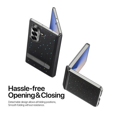 Samsung Z FOLD7 5G black DUX DUCIS Stex Series nugarėlė 5