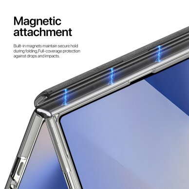 Samsung Z FOLD7 5G black DUX DUCIS Stex Series nugarėlė 8