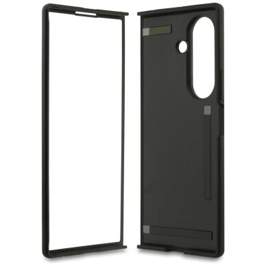 Samsung Z FOLD7 5G black MagSafe PU 4G Classic Logo GUESS nugarėlė GUHMZFD7P4MSEGCK 6