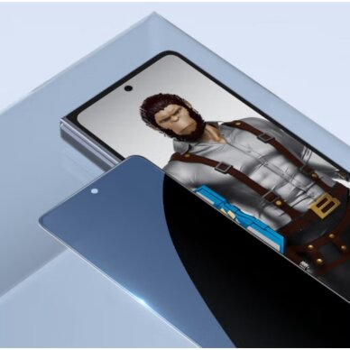 Samsung Z FOLD7 5G black pilnas Mr. Monkey 5D PRIVACY stiklas 4