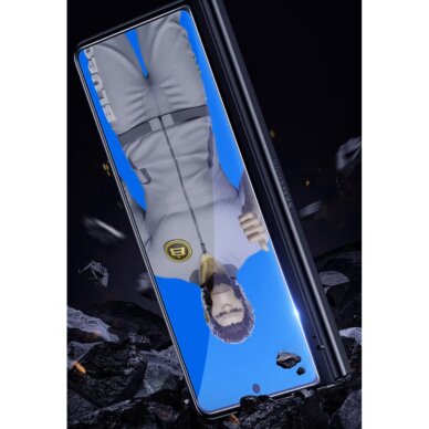 Samsung Z FOLD7 5G black pilnas Mr. Monkey 5D stiklas 5