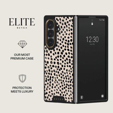 Samsung Z FOLD7 5G Elite Gunmetal Almond Latte BURGA nugarėlė 1