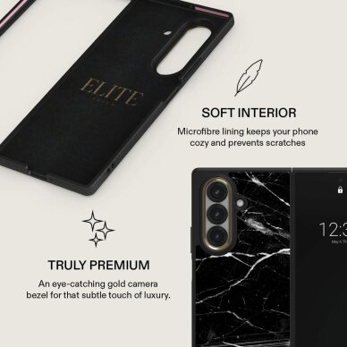 Samsung Z FOLD7 5G Elite Gunmetal Noir Origin BURGA nugarėlė 2