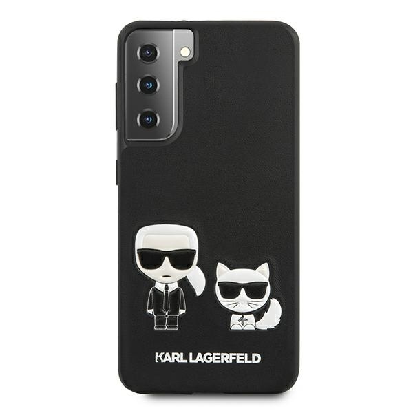 Samsung S21 PLUS juoda KARL LAGERFELD nugarėlė KLHCS21MPCUSKCBK 2