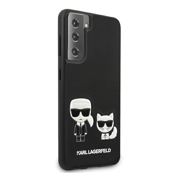 Samsung S21 PLUS juoda KARL LAGERFELD nugarėlė KLHCS21MPCUSKCBK 3