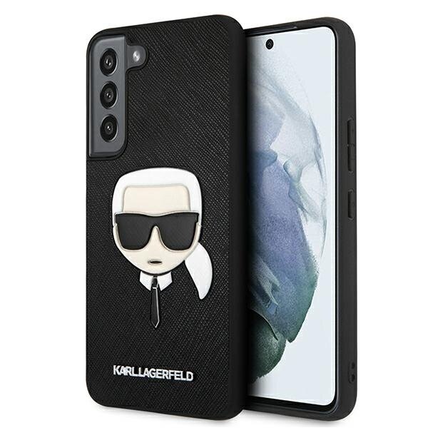 Samsung S22 PLUS juoda KARL LAGERFELD nugarėlė KLHCS22MSAKHBK Samsung S22 PLUS juoda KARL LAGERFELD nugarėlė KLHCS22MSAKHBK