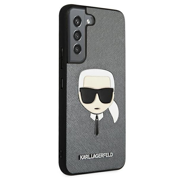 Samsung S22 PLUS sidabro sp. KARL LAGERFELD nugarėlė KLHCS22MSAKHSL 4 Samsung S22 PLUS sidabro sp. KARL LAGERFELD nugarėlė KLHCS22MSAKHSL 4