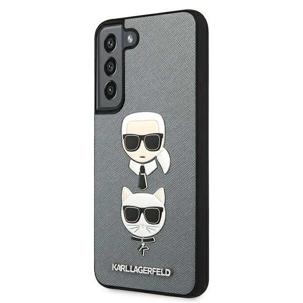 Samsung S22 PLUS sidabro sp. KARL LAGERFELD nugarėlė KLHCS22MSAKICKCSL 3 Samsung S22 PLUS sidabro sp. KARL LAGERFELD nugarėlė KLHCS22MSAKICKCSL 3