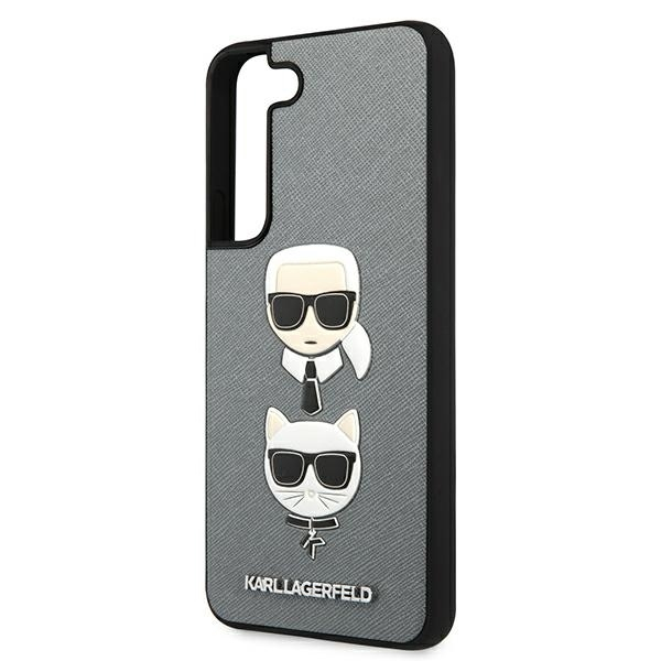 Samsung S22 PLUS sidabro sp. KARL LAGERFELD nugarėlė KLHCS22MSAKICKCSL 5 Samsung S22 PLUS sidabro sp. KARL LAGERFELD nugarėlė KLHCS22MSAKICKCSL 5