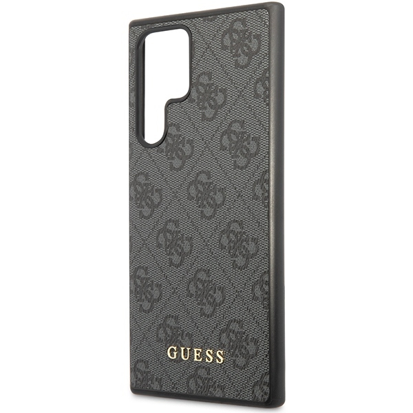 Samsung S23 ULTRA black PU Leather 4G Metal Logo GUESS nugarėlė 5