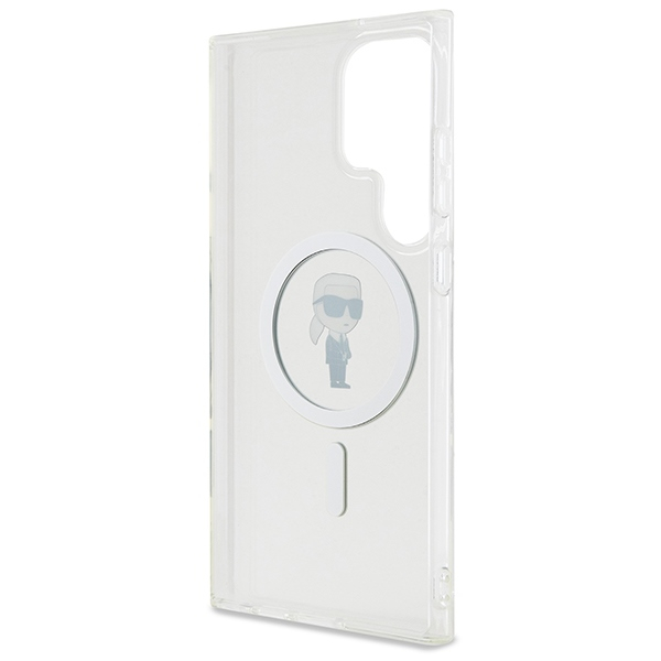 Samsung S23 ULTRA Transparent MagSafe Ikonik IML KARL LAGERFELD nugarėlė 6