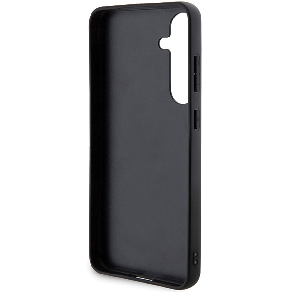 Samsung S24 black Saffiano Karl&Choupette Metal PIN KARL LAGERFELD nugarėlė 6