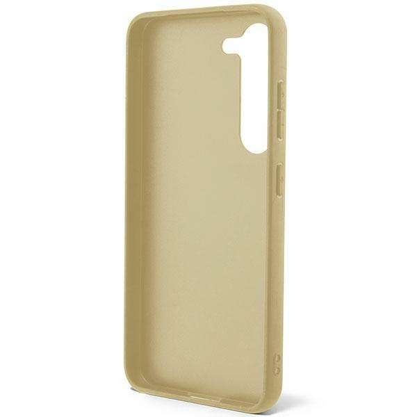 Samsung S24 gold Glitter Script GUESS nugarėlė 3