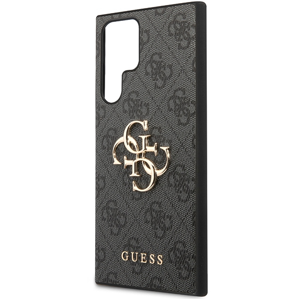 Samsung S24 ULTRA black Big Metal Logo GUESS nugarėlė 5