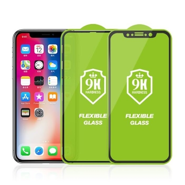 Samsung S22 PLUS apsauginis black 3D FLEXIBLE stiklas 2