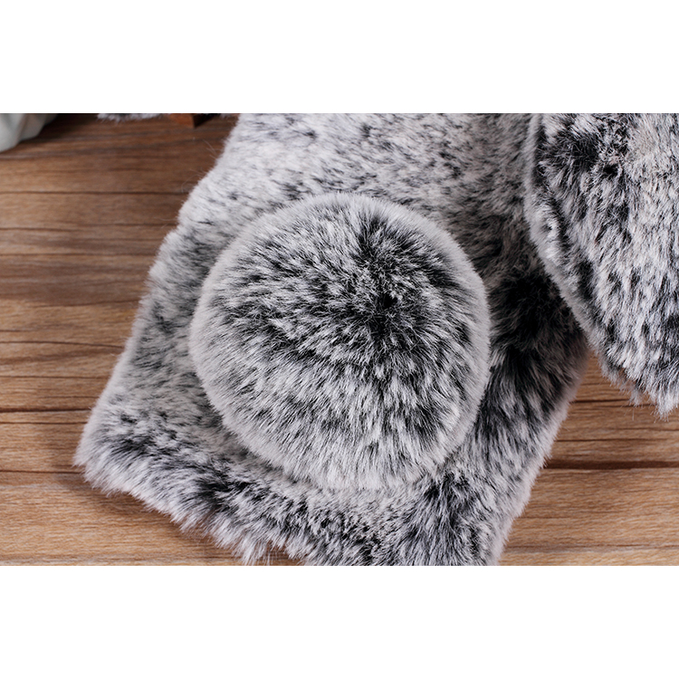 Samsung S22 ULTRA šviesiai rožinė nugarėlė Fluffy rabbit 5