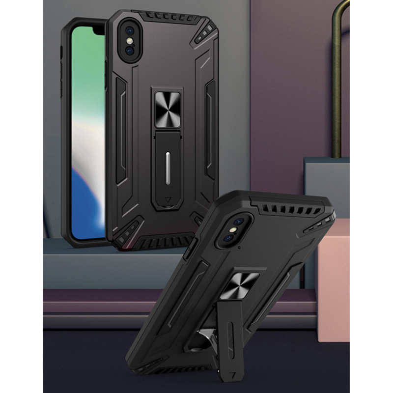 Samsung A33 5G juoda SHOCK ARMOR nugarėlė 7