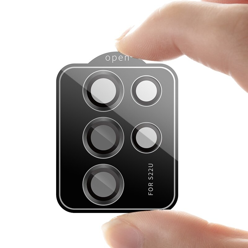 Samsung S22 ULTRA apsauginis black Mr.Monkey galinės kameros stiklas 1