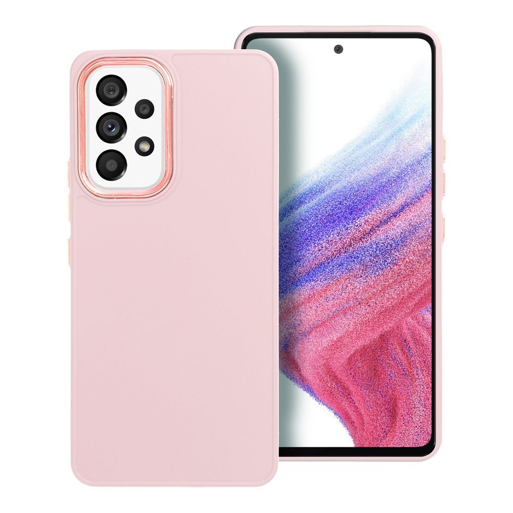 Samsung A53 5G pink FRAME nugarėlė