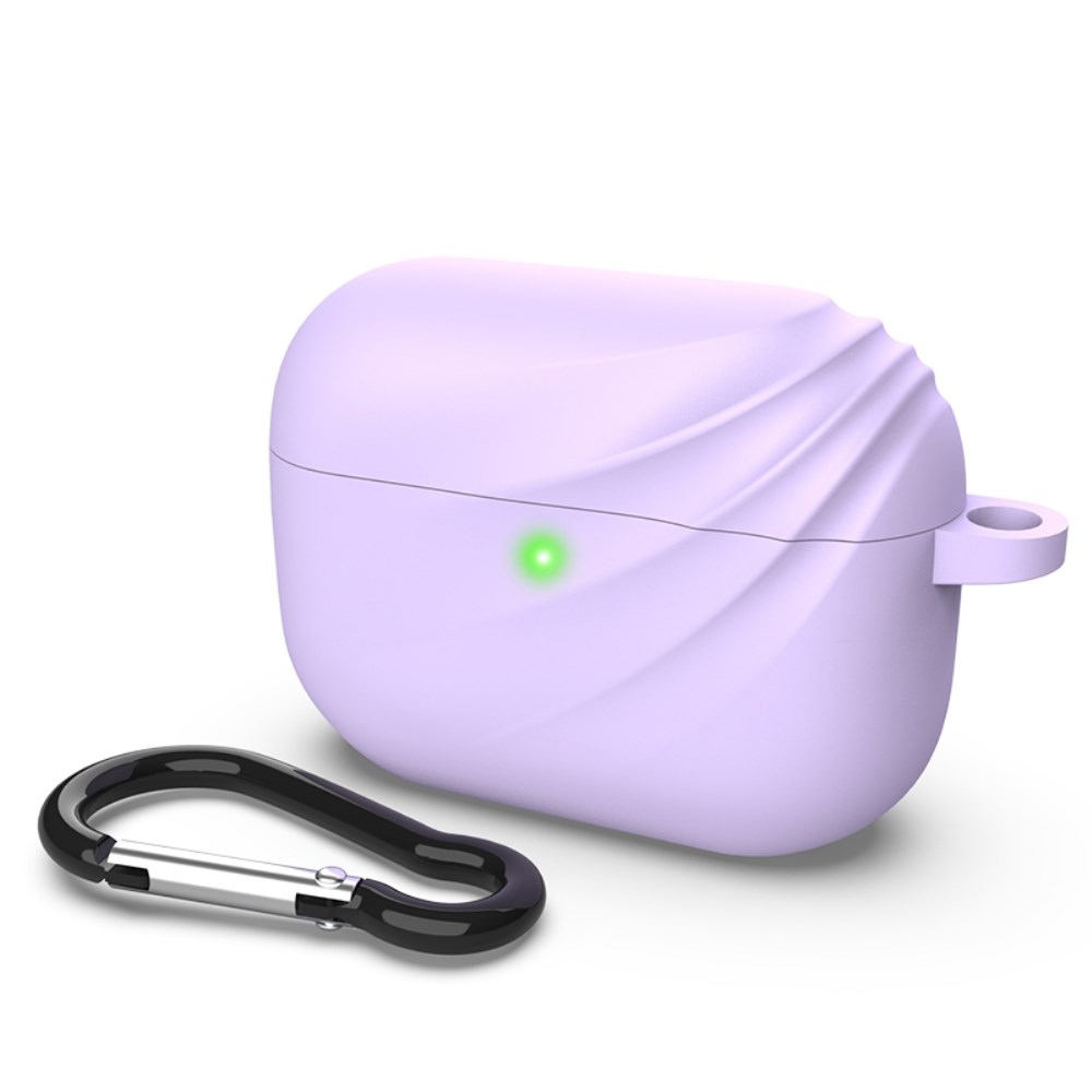 Silikoninis dėklas Airpods PRO DIROSE violetinis