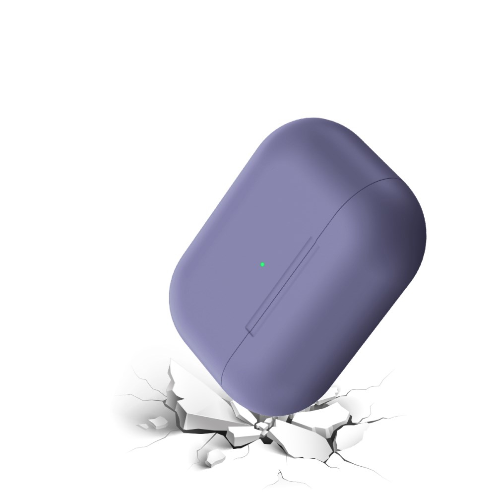 Silikoninis Visible dėklas Airpods PRO grey blue 4