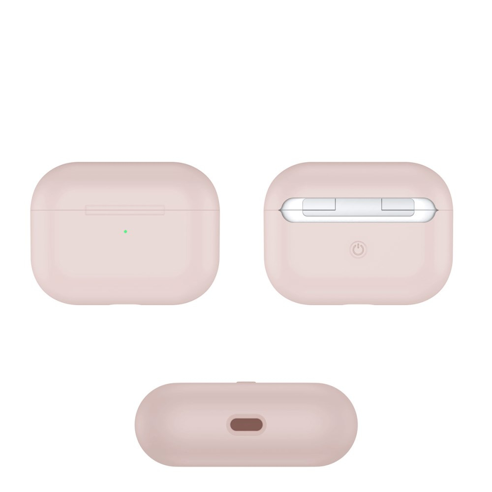 Silikoninis Visible dėklas Airpods PRO kreminis 5