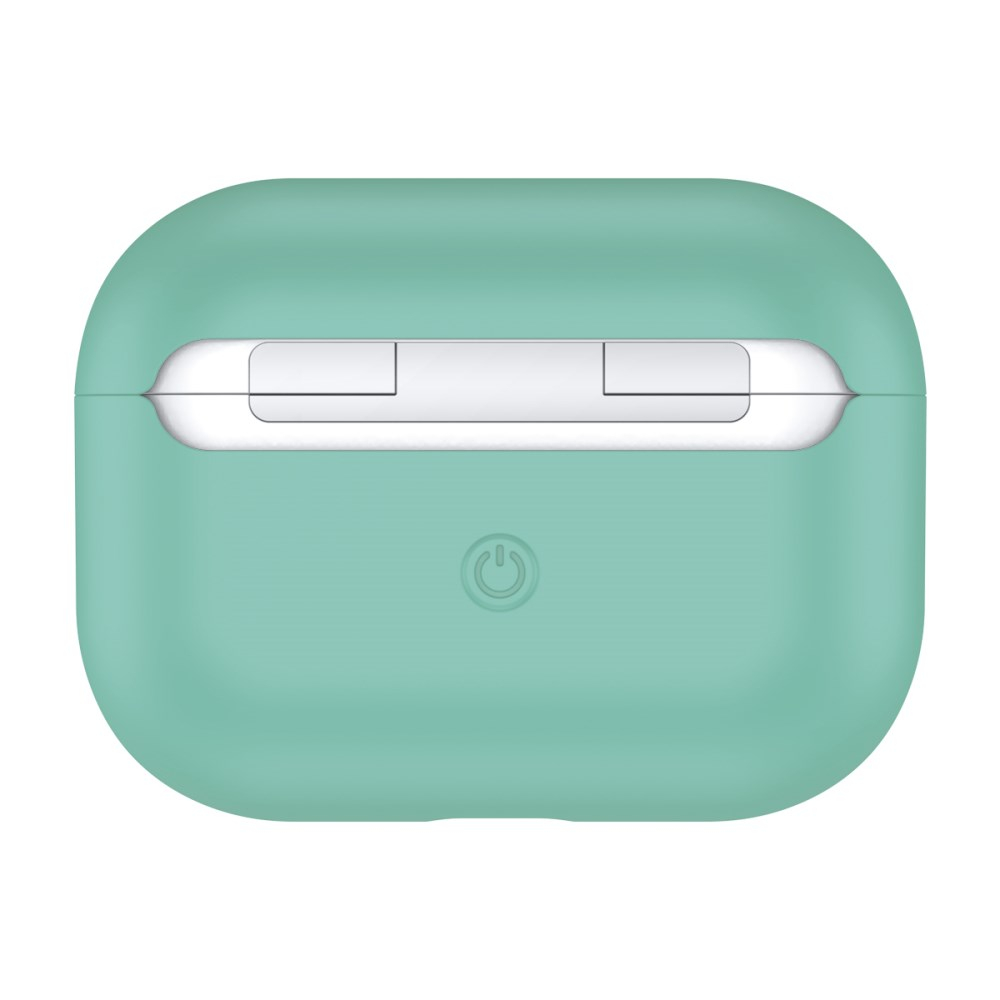 Silikoninis Visible dėklas Airpods PRO mėtos spalvos 1