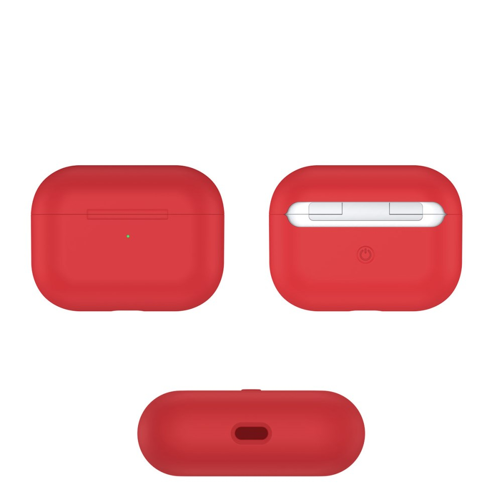 Silikoninis Visible dėklas Airpods PRO raudonas 5