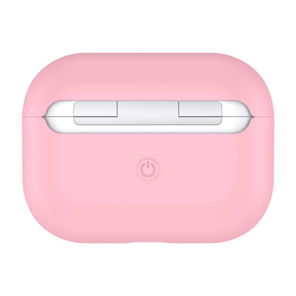 Silikoninis Visible dėklas Airpods PRO šviesiai rožinis 1