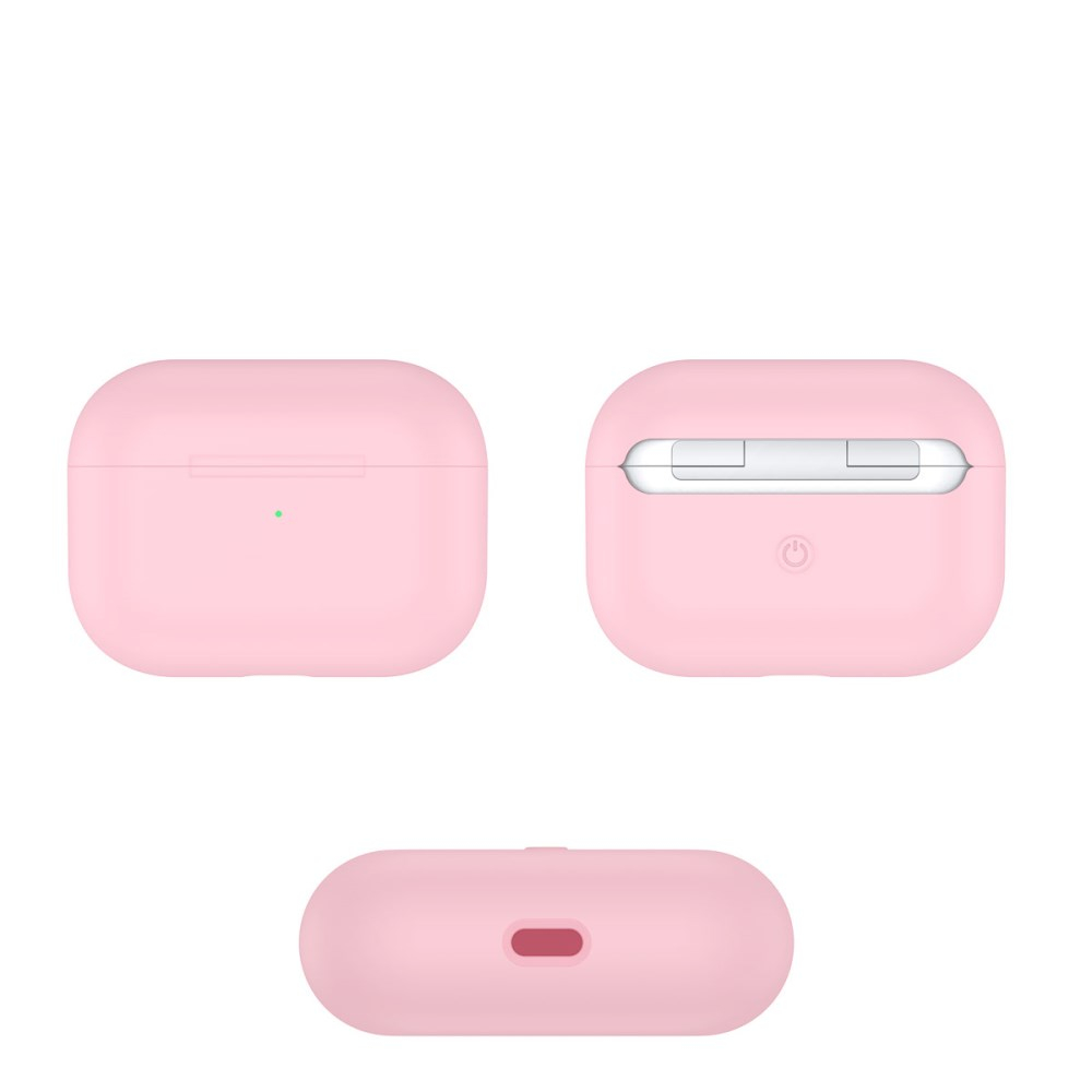 Silikoninis Visible dėklas Airpods PRO šviesiai rožinis 5