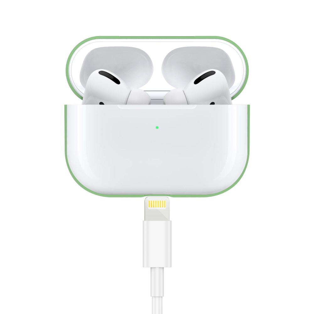 Silikoninis Visible dėklas Airpods PRO žalias 2
