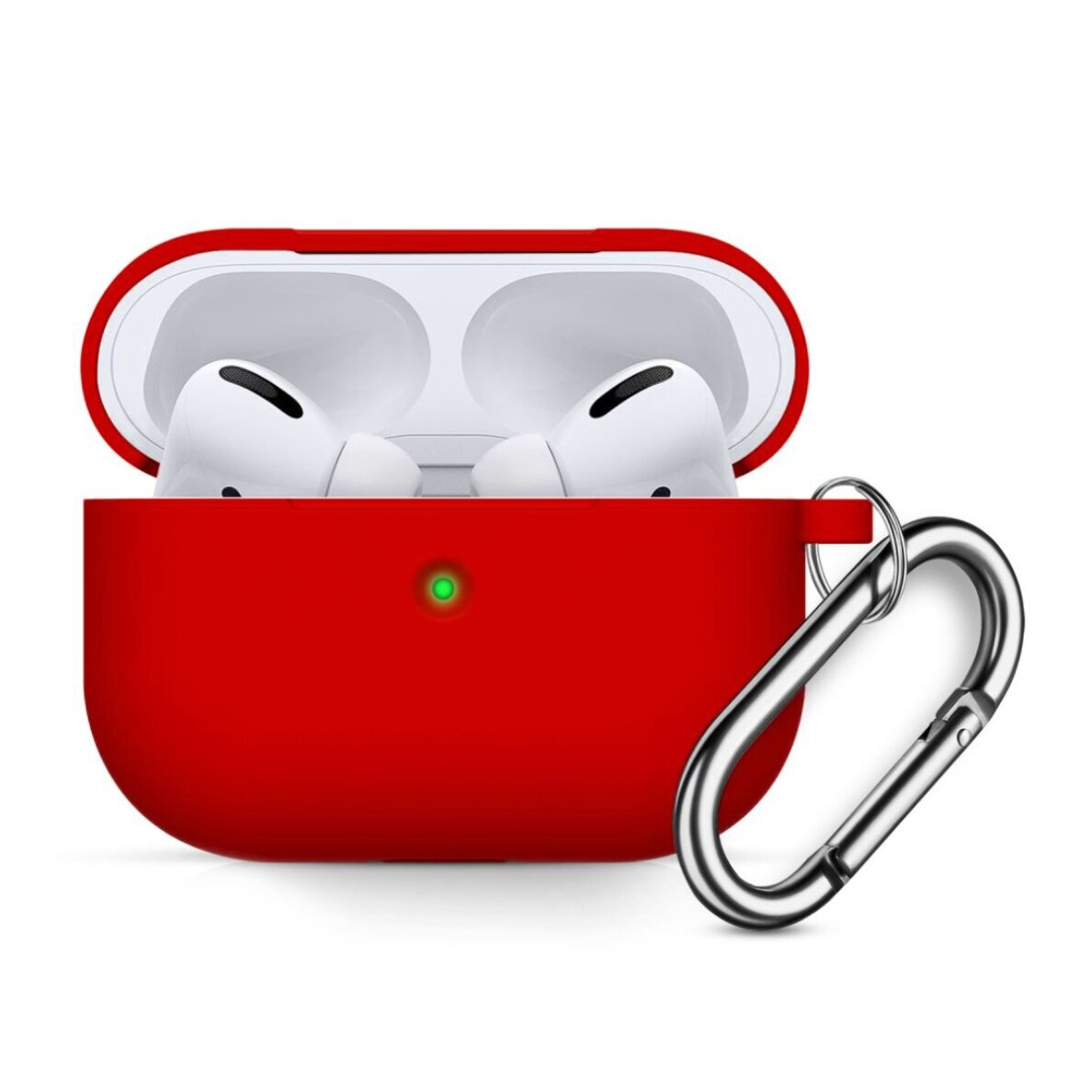 Silikoninis dėklas Airpods PRO 3 red