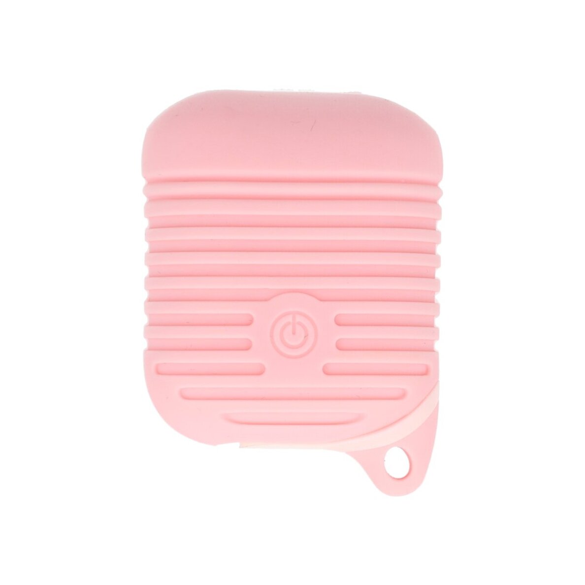 Silikoninis dėklas ausinėms TYPE2 šviesiai rožinis